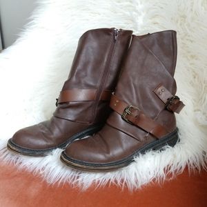 Blowfish mid calf boots